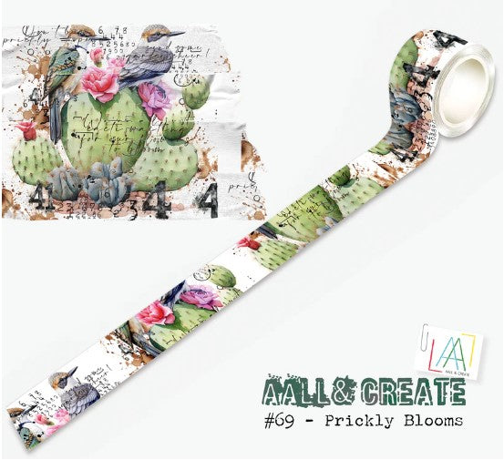 Prickly Blooms Layer It Up Washi