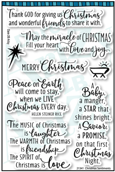 Christmas Sentiments Stamp