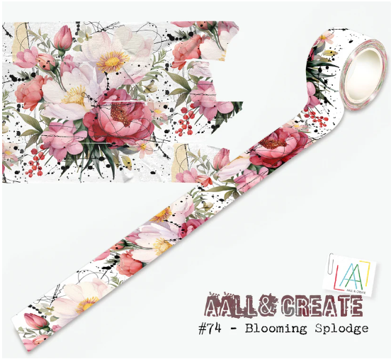 Blooming Splodge Layer It Up Washi