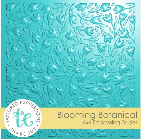 Blooming Botanical 3D Embossing Folder