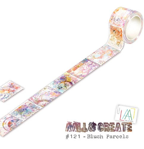 Blush Parcels Perforated Washi Tape