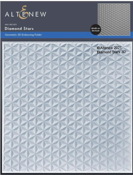 Diamond Stars Embossing Folder