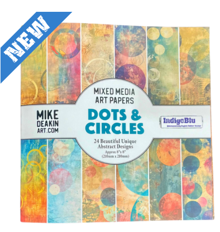 Dots & Circles 8 x 8 Stamp Pad