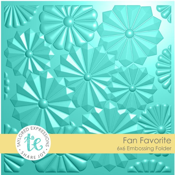 Fan Favorite 3D Embossing Folder