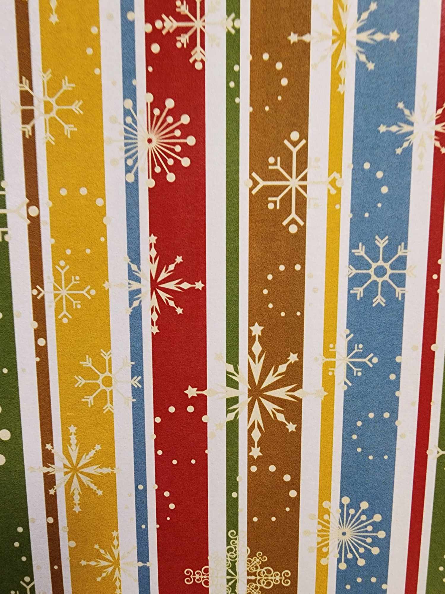 Festive Stripes 6 x 6 Paper Pack