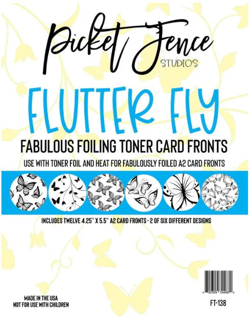 Flutter Fly Toner Card Fronts