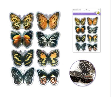 Monarch Dimensional Stickers