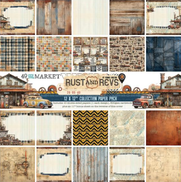 Rust and Revs  Collection Paper Pack