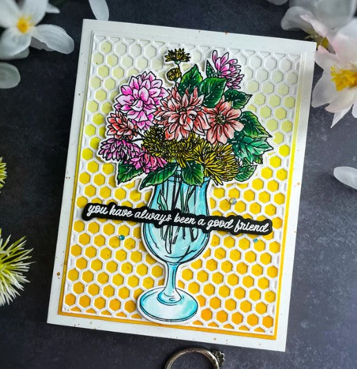 Beauty In a Vase Stamp & Die Combo