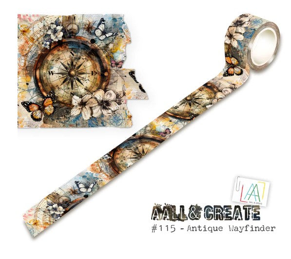 Antique Wayfinder Layer It Up Washi