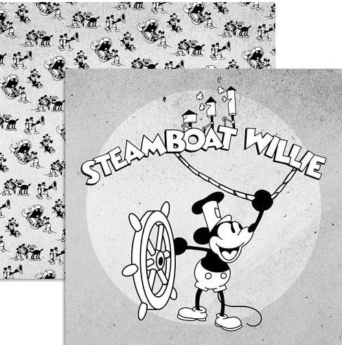 Steamboat Willie 12 x 12 Paper Bundle