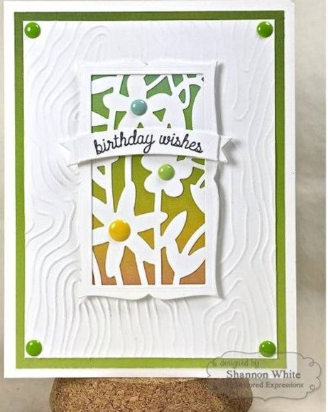 Woodgrain Embossing Folder