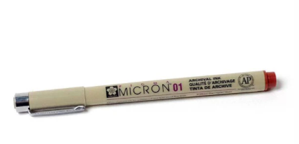 01 Brown Micron Pen